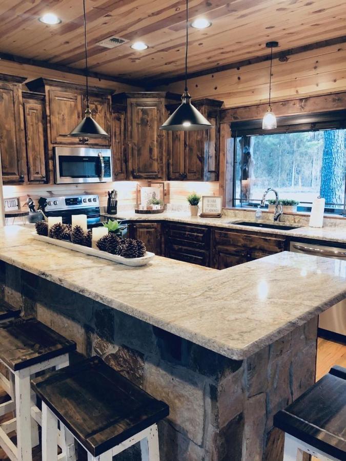 Stone Mountain Lodge 5000Sqft 6 Bed Game Room Pool Table Hot Tub Broken Bow Buitenkant foto