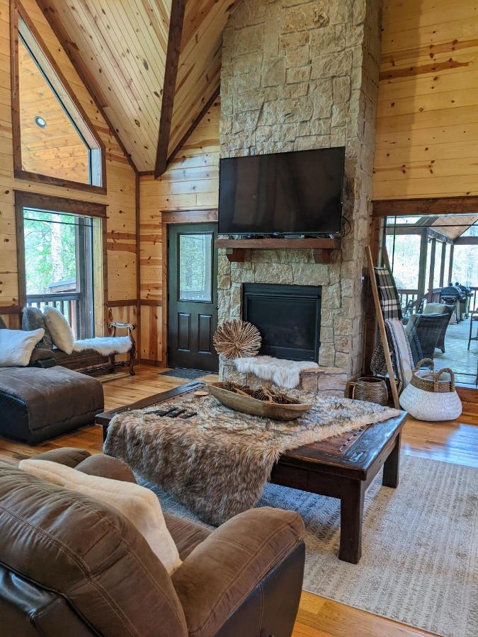 Stone Mountain Lodge 5000Sqft 6 Bed Game Room Pool Table Hot Tub Broken Bow Buitenkant foto